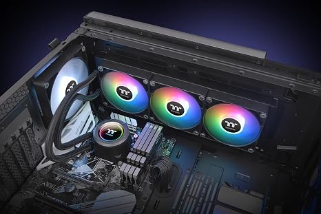 Thermaltake TH360 V2 ARGB Sync All-in-One 360mm Water Cooling CPU Cooler CL-W362-PL12SW-A FN2016