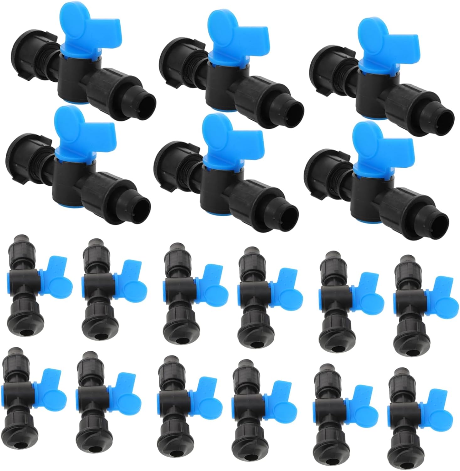 Drip Irrigation Hose Adapter 50pcs Garden Hose Connectors for Efficient Watering Sturdy Drip System Parts for Garden Irrigation Kit