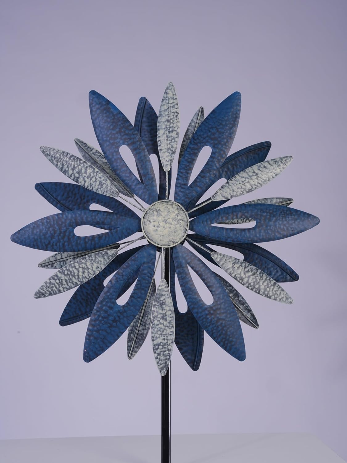 SIHANM Wind Spinners Outdoor for Yard and Garden, Metal Large Wind Spinner & Sculptures 83 Inch, Garden Spinner Windmills for Yard Decor Gifts for Woman