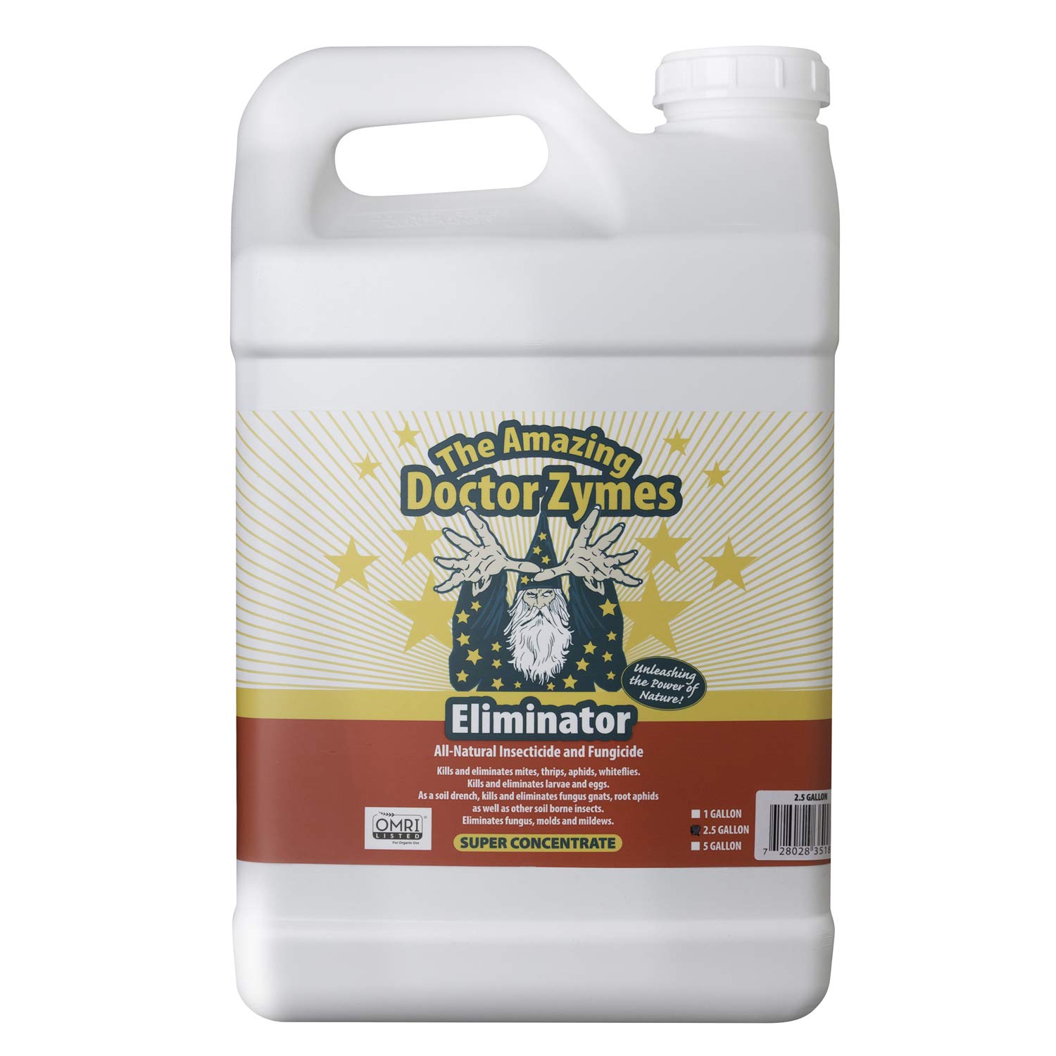 The Amazing Doctor Zymes DZE25G Eliminator Concentrate, 2.5 Gal, 2.5 Gallon