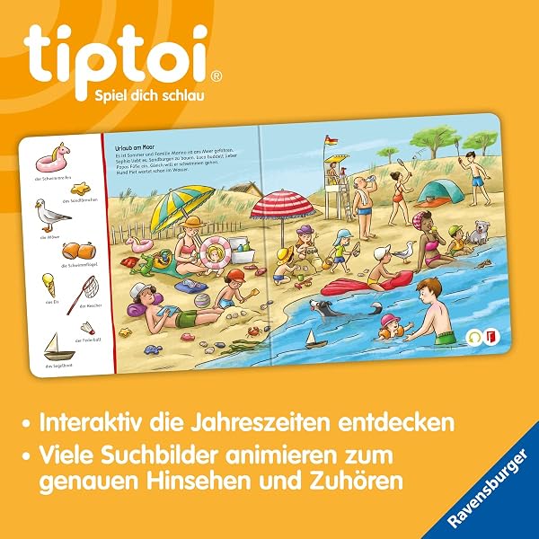 tiptoi® Suchen und Entdecken: Die Jahreszeiten, Buch für Kinder ab 2 Jahre - 5
