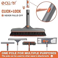Vista 6 de Eazer Grout Brush with Long Handle, 180°Rotation Tile Grout Cleaning Brush, V-Shape Shower Scrubber Cleaner, Stiff Bristle for Cleaning Bathroom