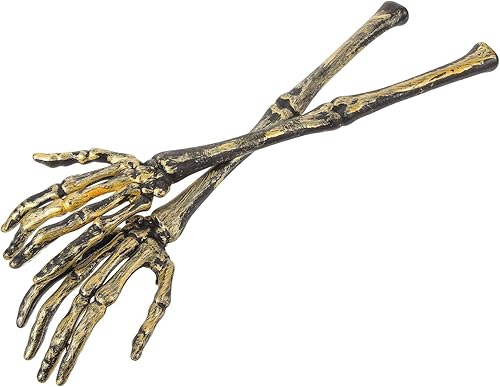 PRETYZOOM Cuchara creativa para ensalada, 1 par de manos de esqueleto de Halloween, pinzas para ensalada, pinzas de brazo, pinzas para ensalada, disponible en Yaxa Guatemala