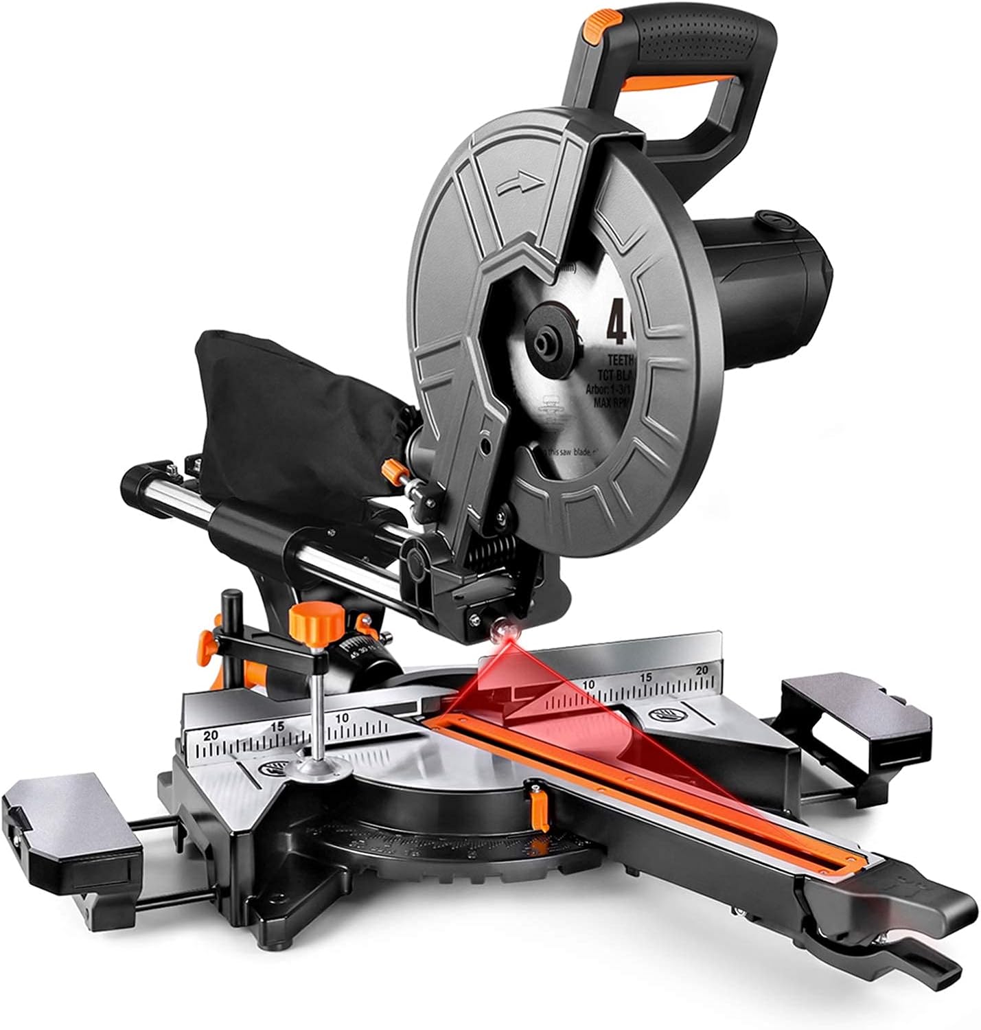 TACK Miter Saw EMS01A - Front View