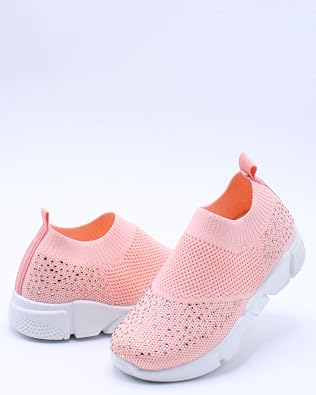 Amazon.com: Golden Road - Zapatillas deportivas para niña con mosca y  diamantes de imitación, rosa, 12 niño : Ropa, Zapatos y Joyería