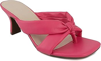 LONDON FOG Womens Louelle Dress Sandal Womens comfort Heeled Sandals