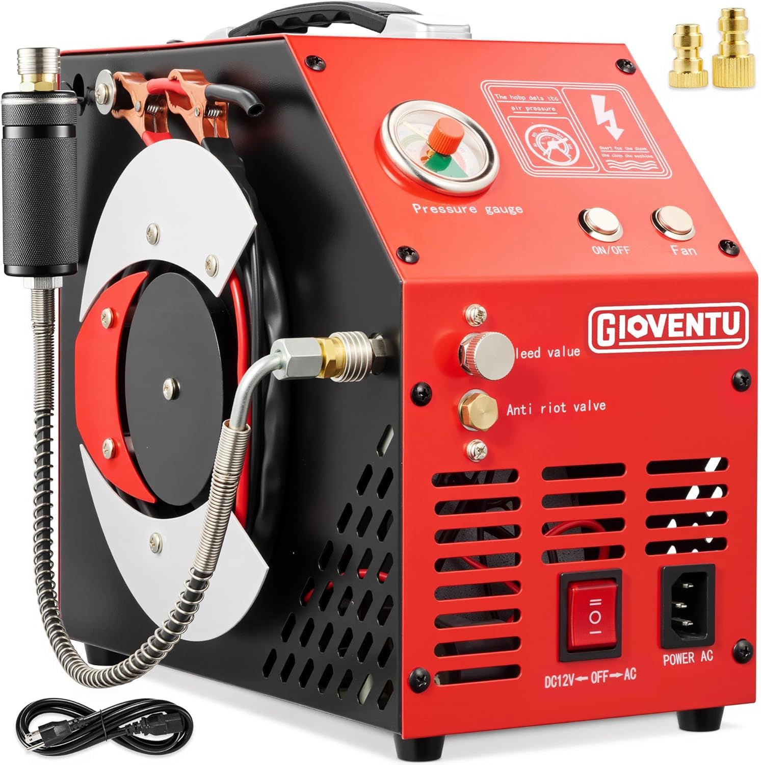 Photo 1 of ***STOCK PHOTO FOR REFERENCE ONLY*** 
AQYY Automotive Smoke Machine, Red