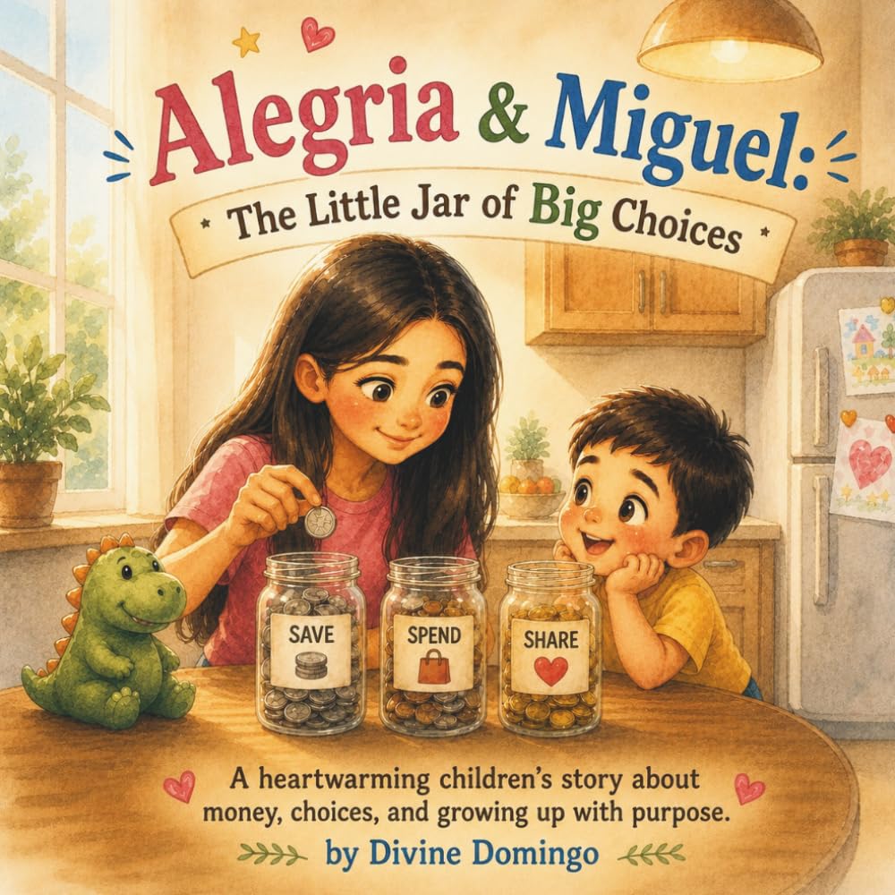 Alegria & Miguel: The Little Jar of Big Choices: A heartwarming children’s story about money, choices, and growing up with purpose (Little Money Lessons)