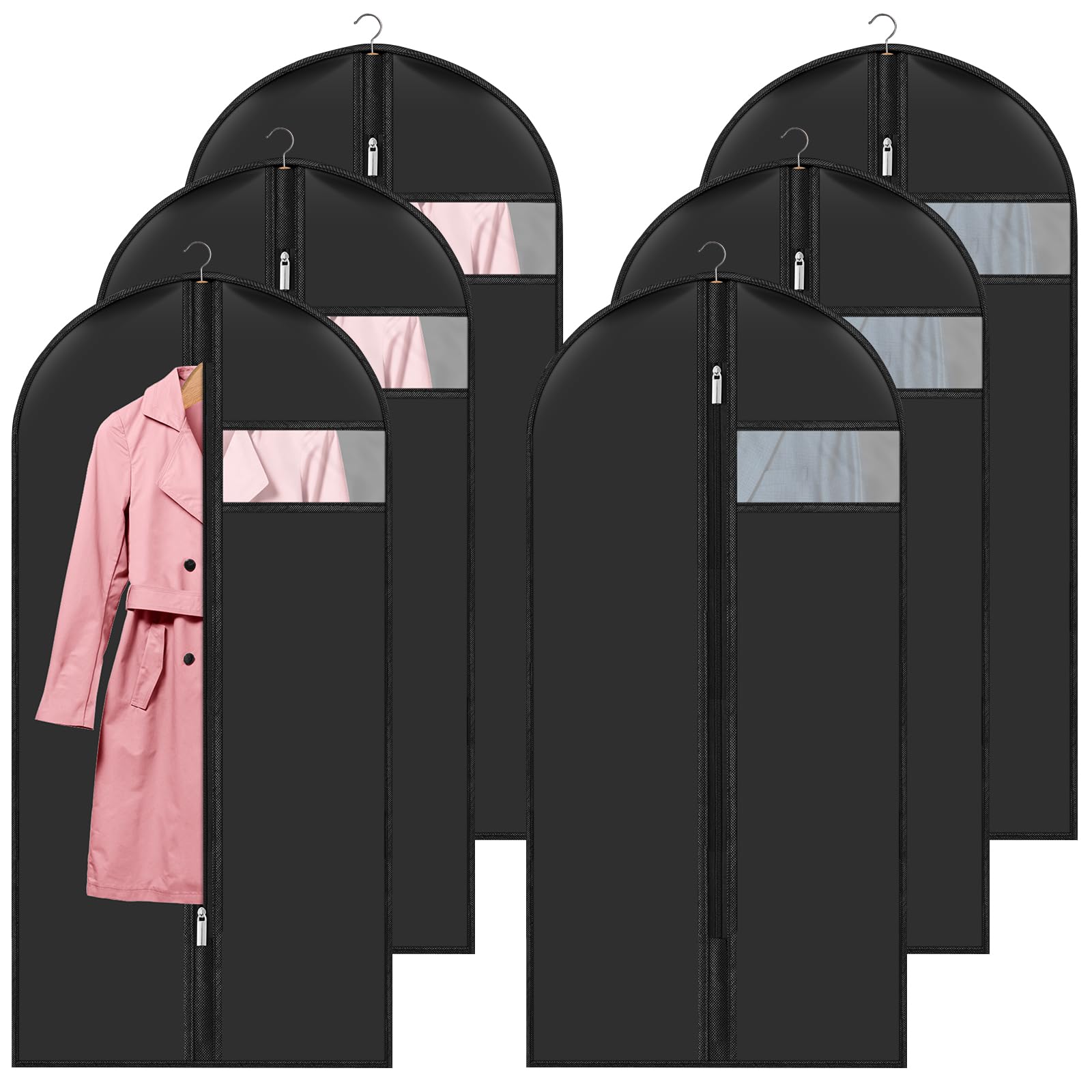 20 Custodie Porta Abiti 60x80cm - Coperture Con Zip Anti-polvere E Umidità - Foto 10