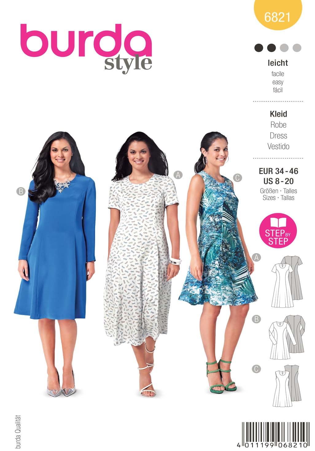 Burda Sewing Pattern 6821