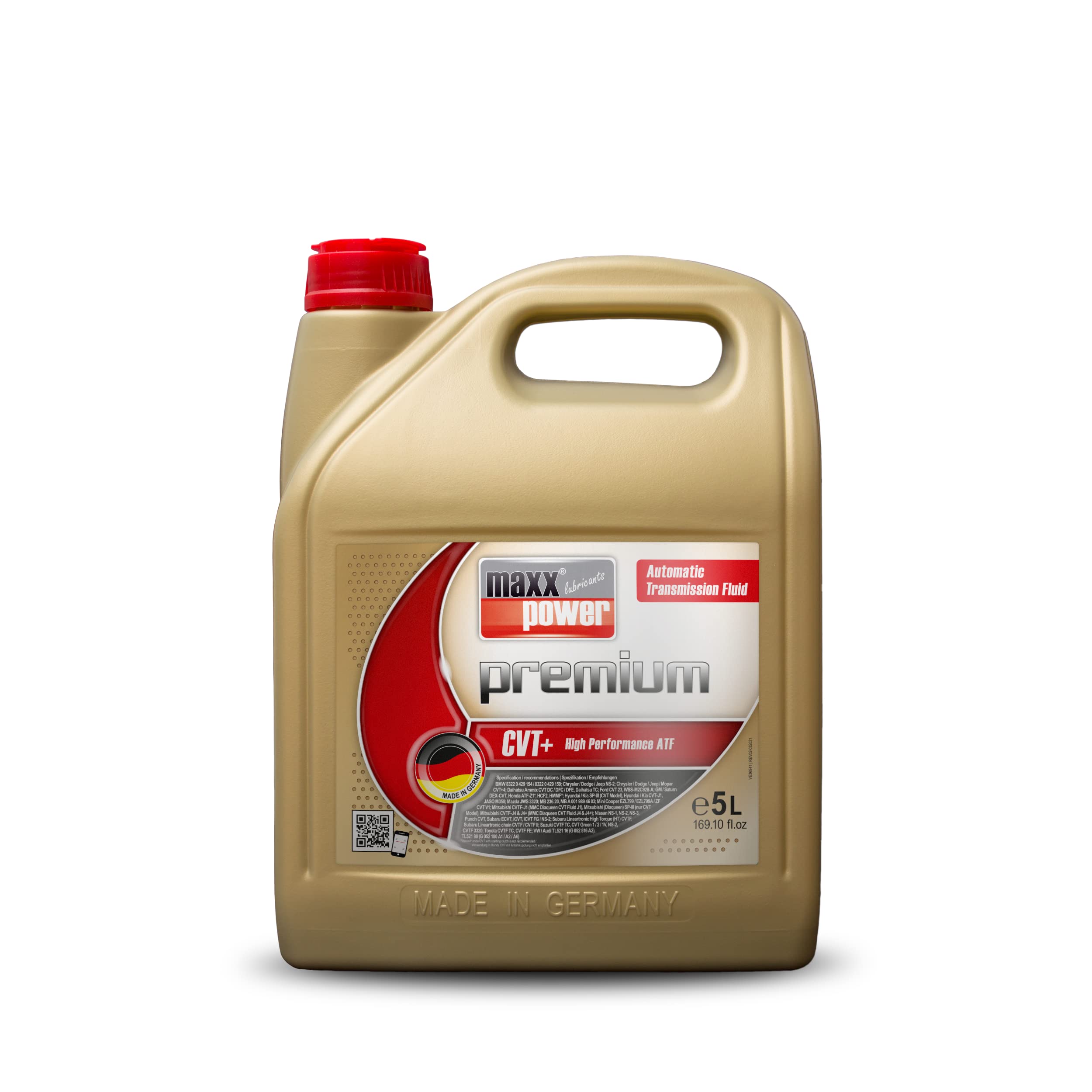 Maxx Power Premium CVT+ High Performance ATF 5 L