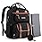 Maelstrom Diaper Bag Backpack,Baby Bag,23L-30L Expandable Diaper Backpack for Mom Dad,Travel Essentials Baby Bag with Changing Pad&Stroller Clips & Pacifier Bag,Black