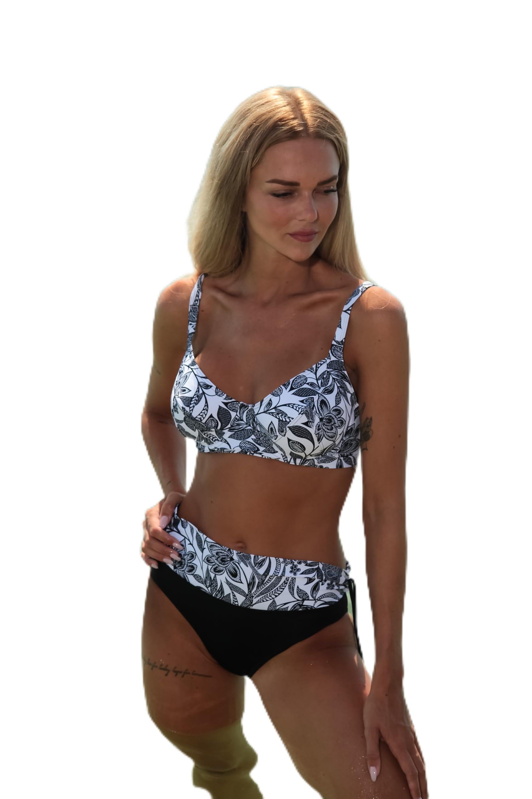 Haute pression Maillot DE Bain Deux PIÈCES Femme Balconnet X8054D C01 T48