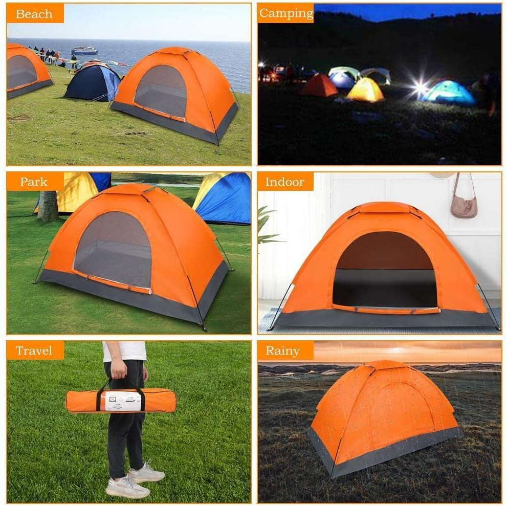 Waterproof Automatic Instant Pop Up Tent Outdoor Camping Hiking Supply