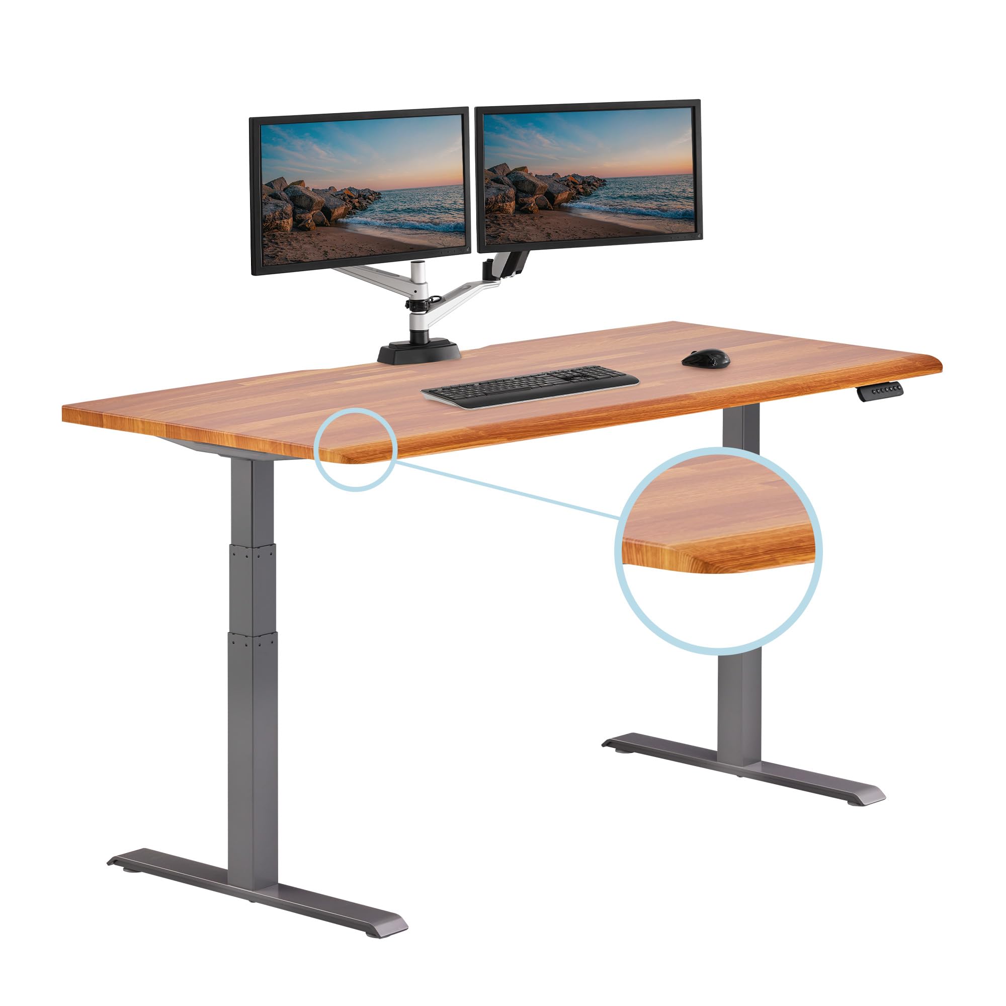 ErGear Electric Standing Desk Legs for 39.4-63.3 inch Desktops, 176 lbs product image 23