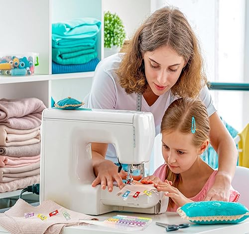 Miniatura 2 de Clips de costura para tela, paquete de 40 unidades, mini abrazaderas Wonder, clips de acolchado, herramientas de manualidades multicolor para