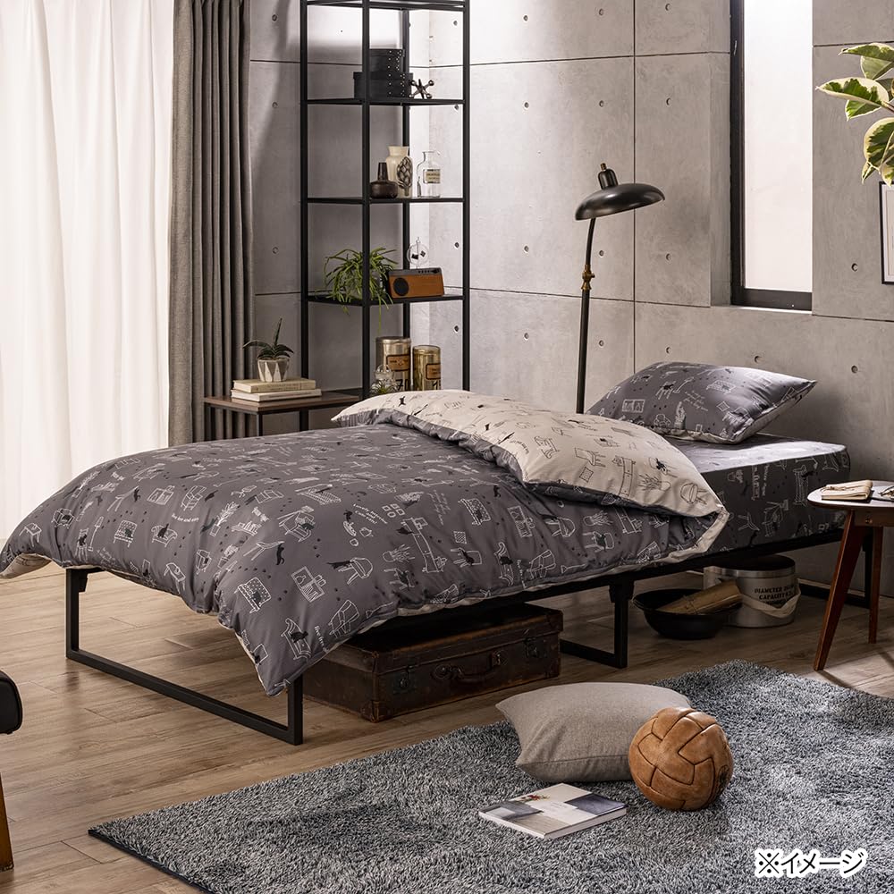 ANTEPRIMA 掛け布団 カバー　グレー 150x210cm ANTEPRIMA 掛け布団 カバー グレー 150x210cm ANTEPRIMA 掛け布団