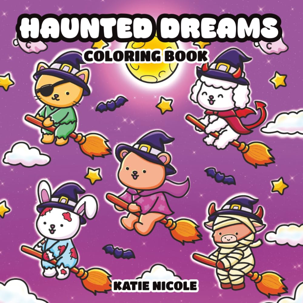 Haunted Dreams: Coloring Book (Dream series)