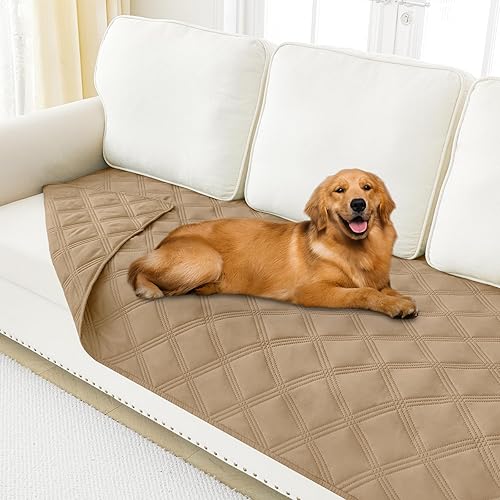 Miniatura 120 de Smiry Manta Impermeable para Cama de Perro 30x70, Manta Suave Reversible para Mascotas, Cubierta Lavable a Prueba de Fugas para Sofá de Gatos y Azul
