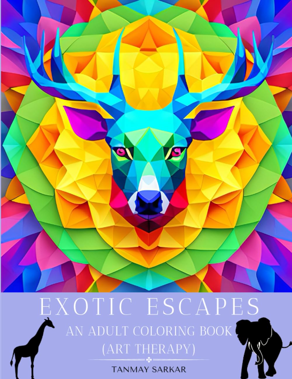 Exotic Escapes: An Adult Coloring Book (Art Therapy)