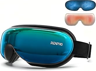 Gift for Women/Men Eyeris 1 Eye Massager with Heat, Face Massager for Migraine Relief, Eye Care Mask Massager with Bluetooth Music, Relax Reduce Eye Strain Dry Eye Improve Sleep, Birthday Gifts