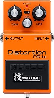 BOSS DS-1W Special Edition Waza Craft Distortion Pedal for the Ultimate BOSS Tone Experience | Enhanced with Two Modes for More Tonal Range | Legendary Sound for Electric Guitar and All Types of Music