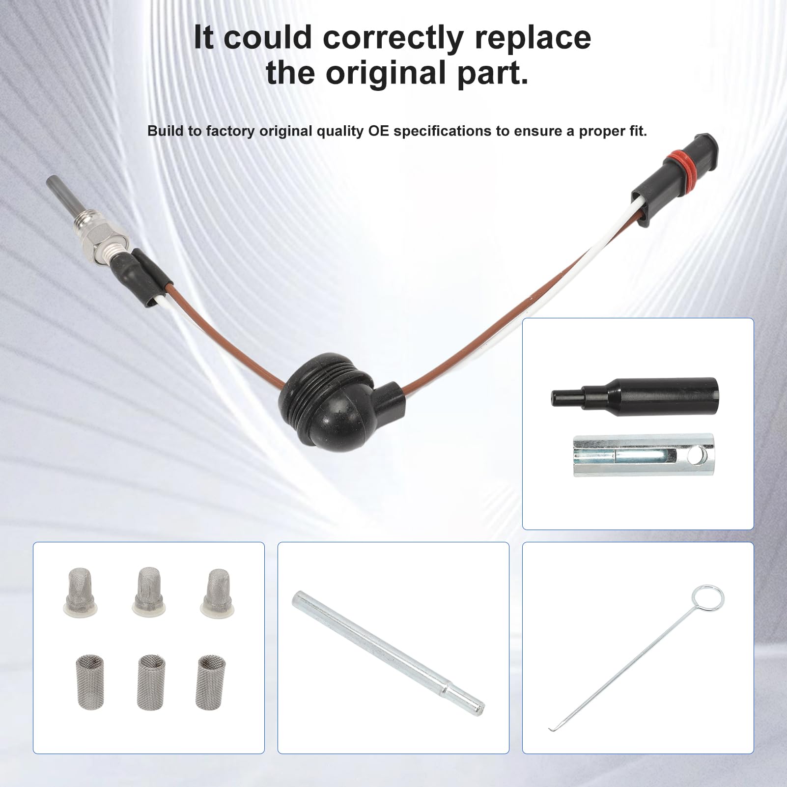 Kit Réparation Bougie De Préchauffage Eberspacher Airtronic D2 D4 D4S 12V - Référence 252069011300, Avec Outil De Démontage