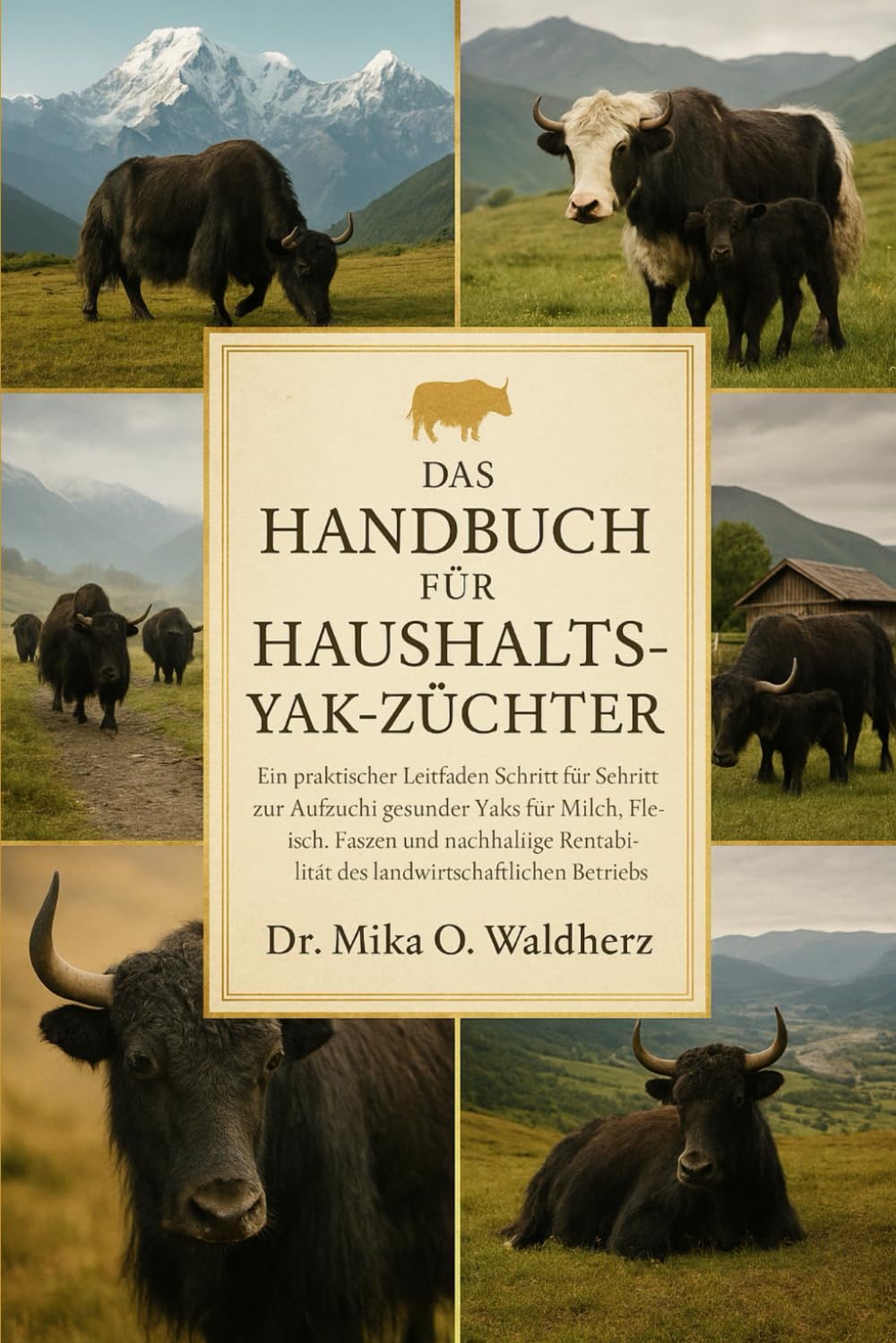 DAS HANDBUCH FÜR HAUSHALTS-YAK-Züchter: Ein praktischer Leitfaden Schritt für Schritt zur Aufzucht gesunder Yaks für Milch, Fleisch, Fasern und ... des landwirtschaftlichen Betriebs