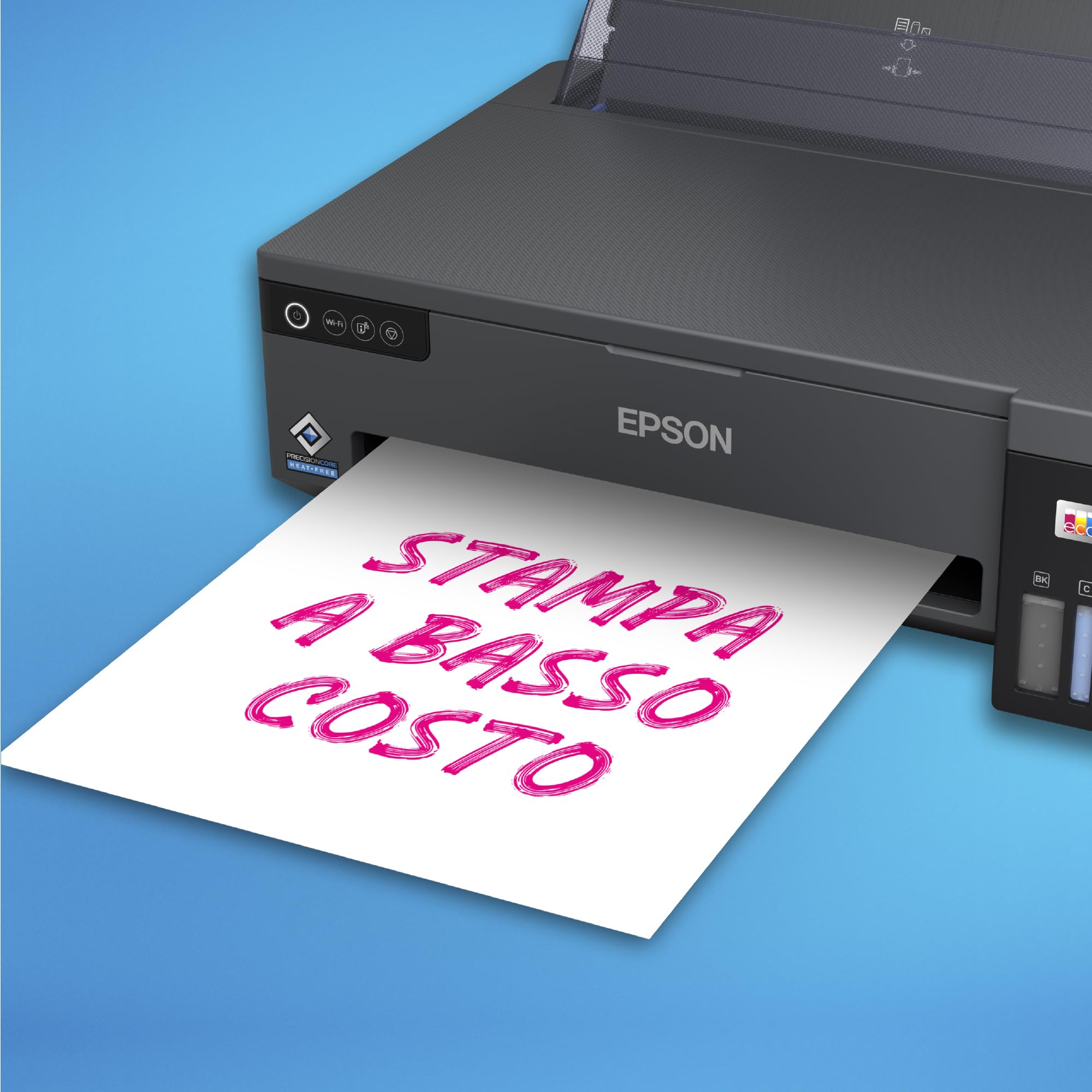 Epson EcoTank ET-14100 Stampante con Serbatoi D’inchiostro | Casa e Piccolo Ufficio | Con Inchiostro Nero Aggiuntivo | Wi-Fi | A3+ | Stampa | 3 Anni D'Inchiostro Inclusi