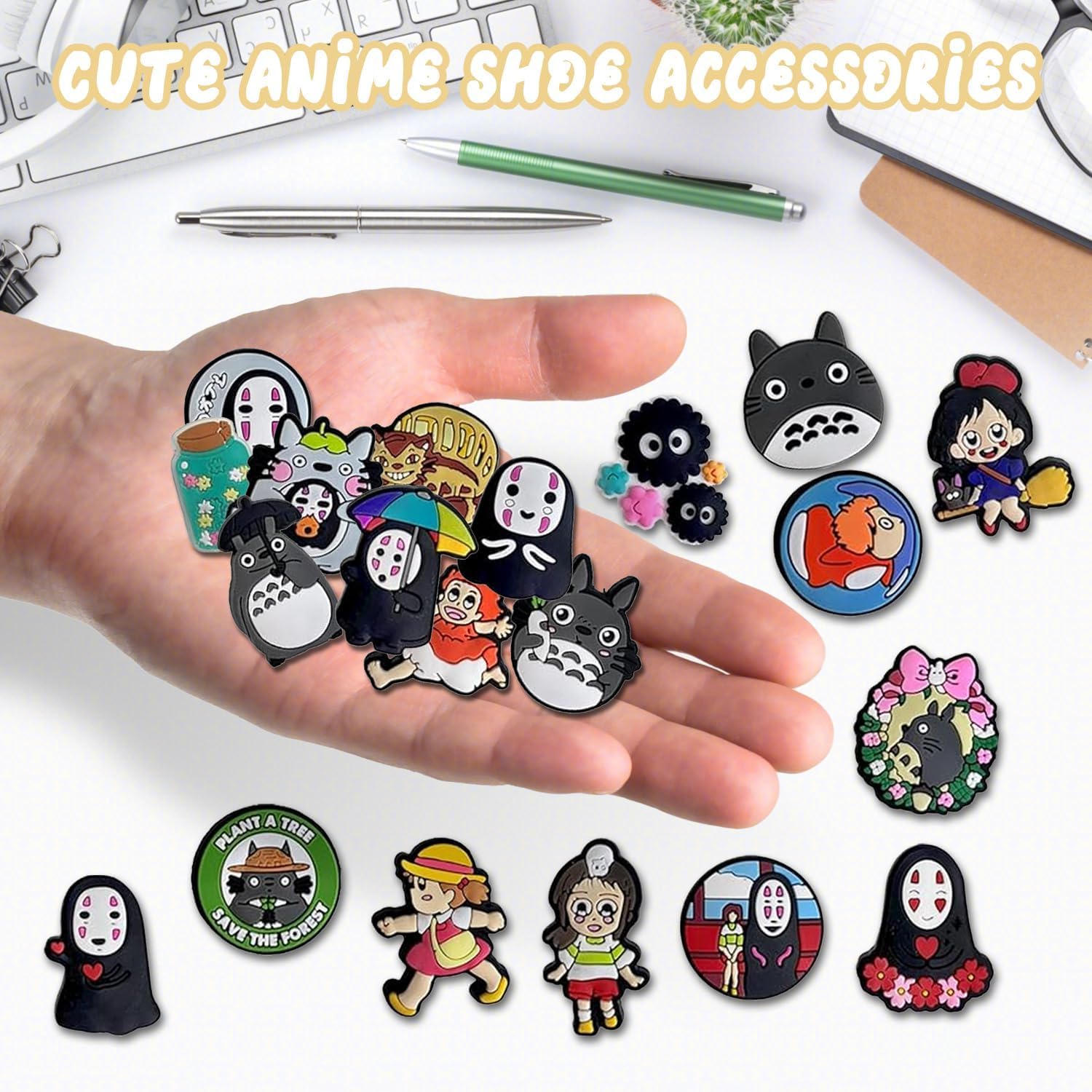 20 Piezas Shoe Charms, Adornos De Zapatos Pvc, Lindos Adornos Para Zapatos, Decoración De Zapatos, Perfecto Como Decoración De Zapatos O Regalo De Cumpleaños Para Niños.
