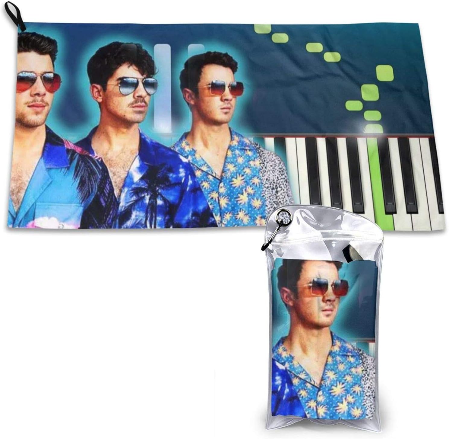 Amazon.co.jp フェイスタオル ビーチ バス ハンカチ Cool Jonas Brothers ジョナスブラザーズ 速乾 ヘア