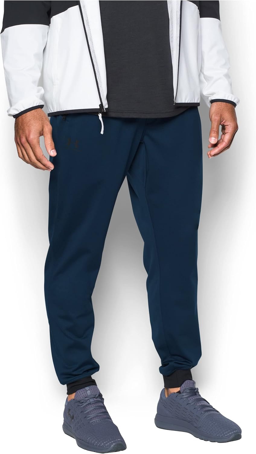 Under Armour Men's UA Sportstyle Joggers Navy/ Black Medium