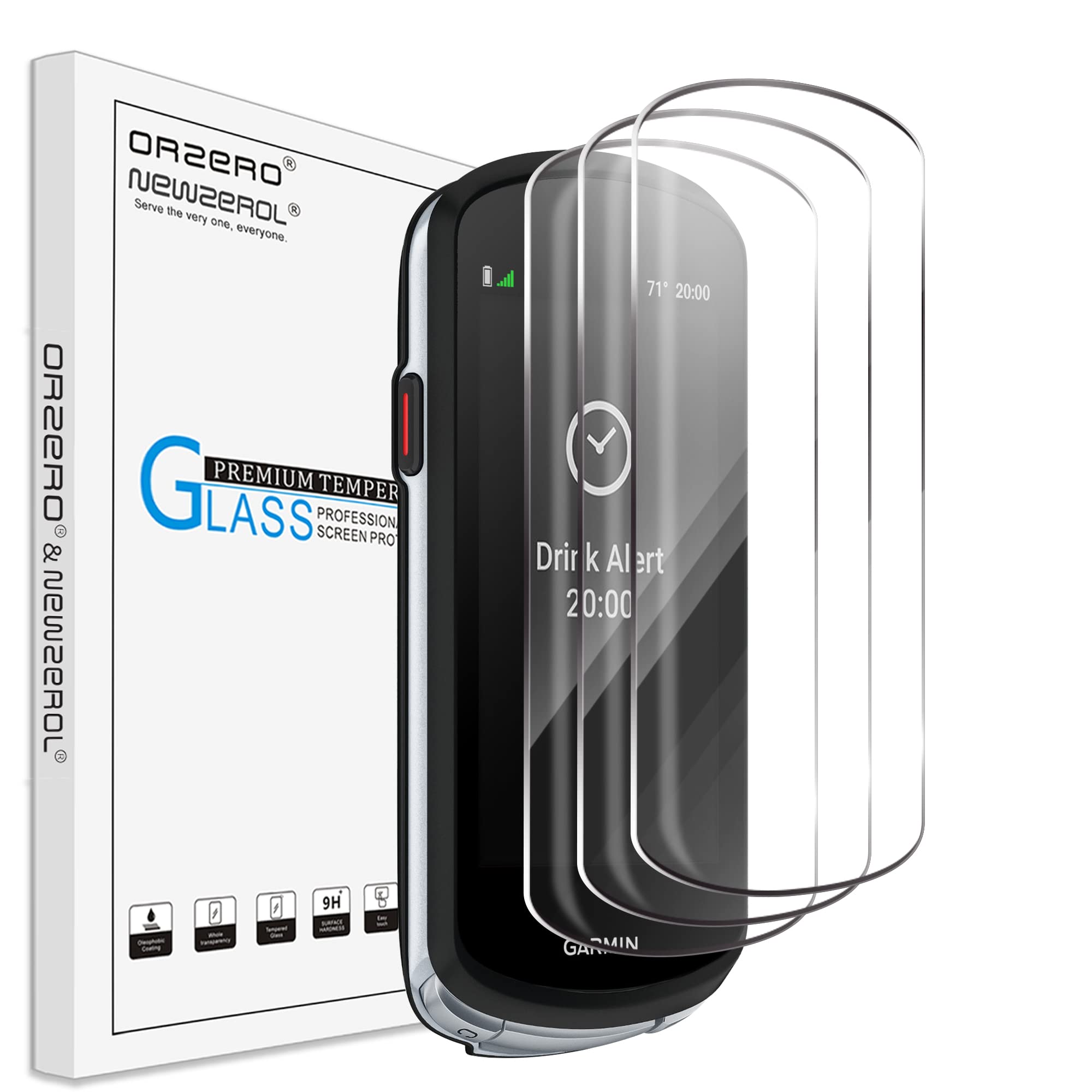 Pellicola Vetro Temperato Per Garmin Edge 1040 | 3 Pezzi | Anti-Graffio 9H | HD - Foto 12