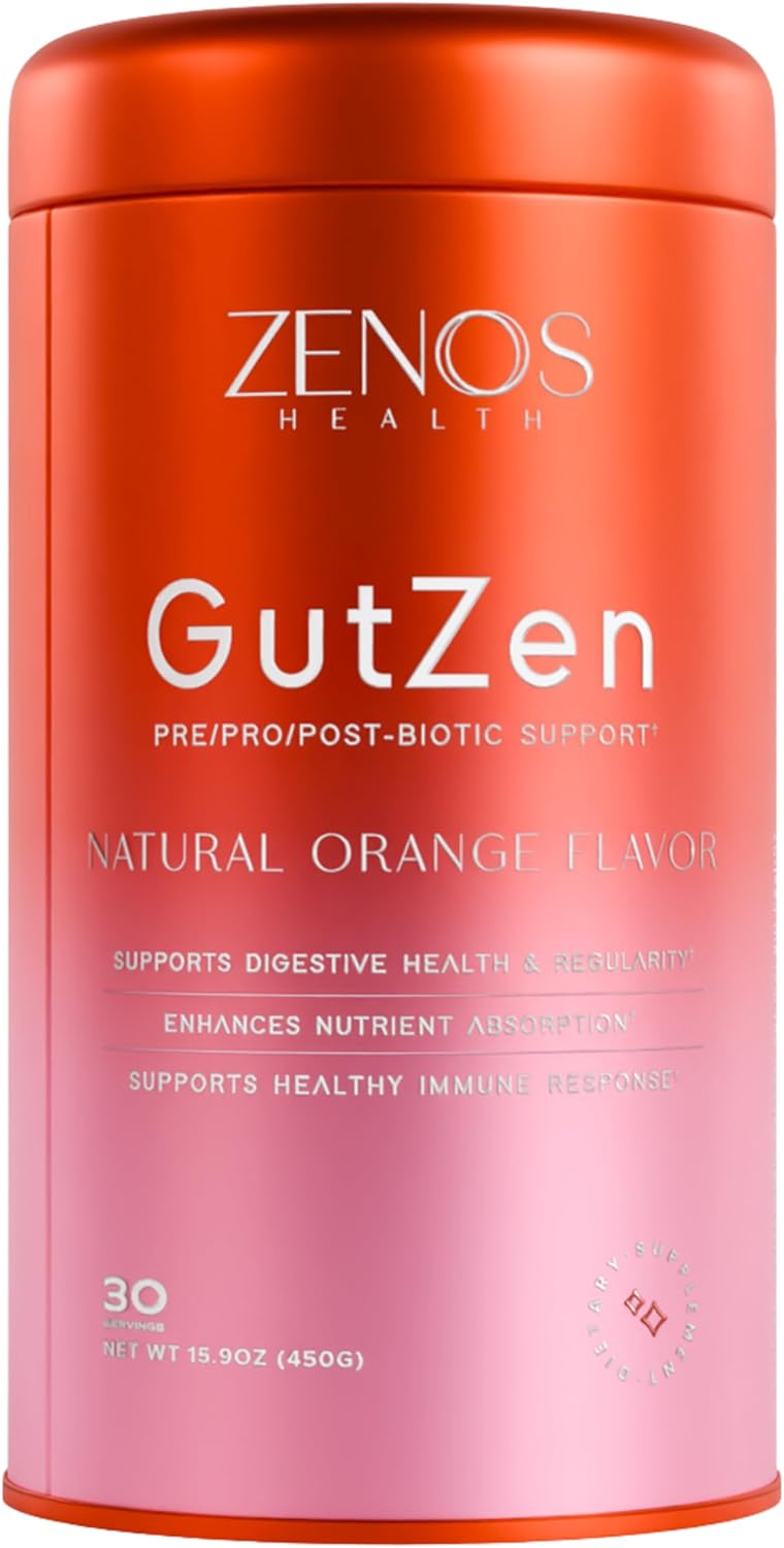 GutZen - Gut Health Supplement for Women – Improve Digestive Health with Akkermansia & Butyrate, Immune Support Supplement for Colon Cleanser, GI Revive - Made in USA, 30 Servings