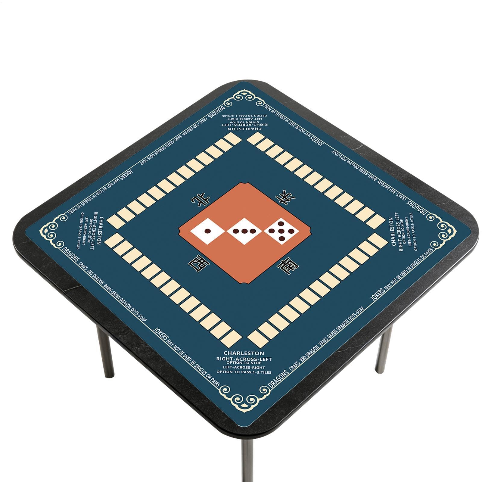 Generisch Mahjong Tapis de table anti-bruit 80 x 80 cm