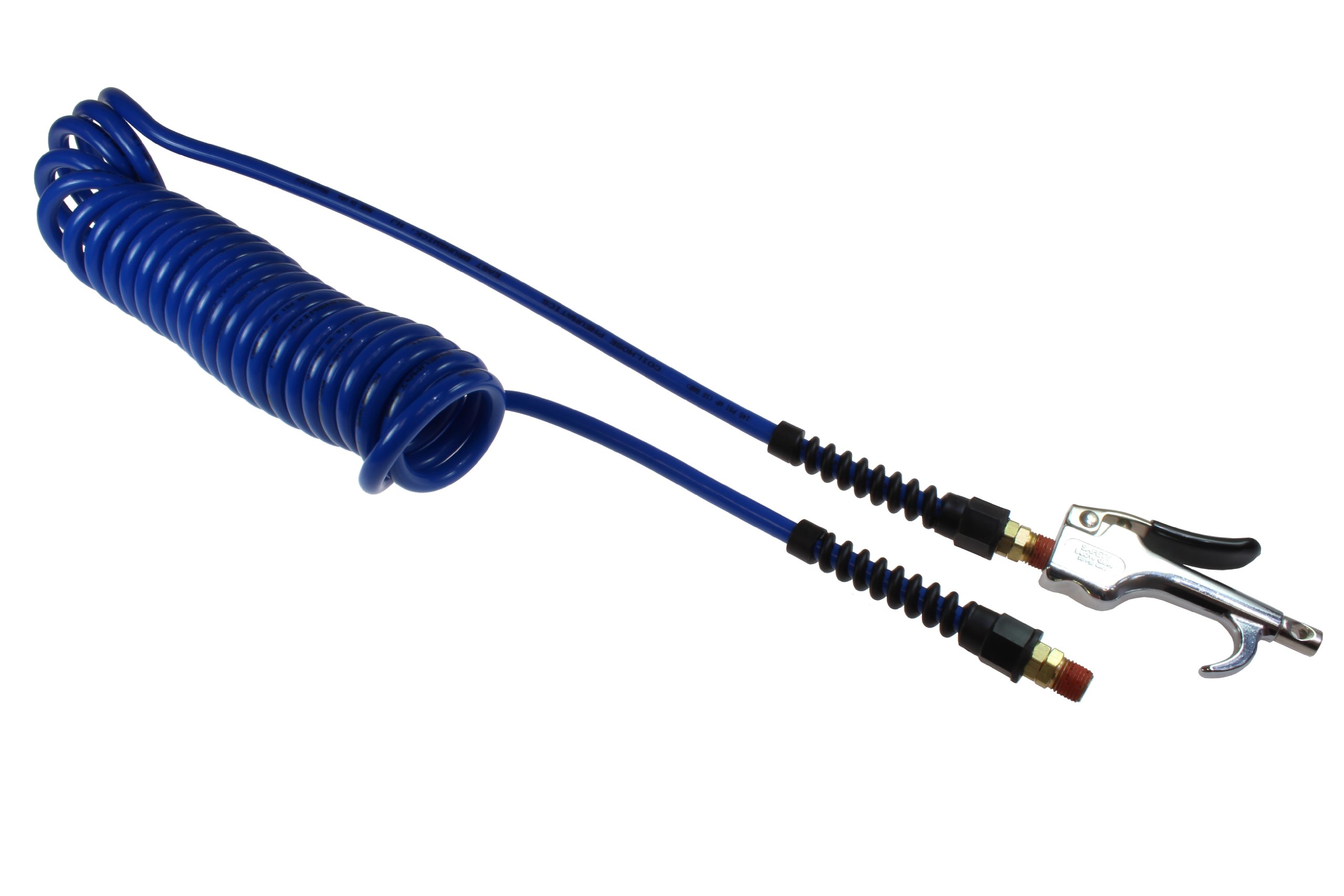 Coilhose neumática 600-pu15b-b 600 Serie Blow pistola con Flexcoil Poliuretano en espiral manguera de aire