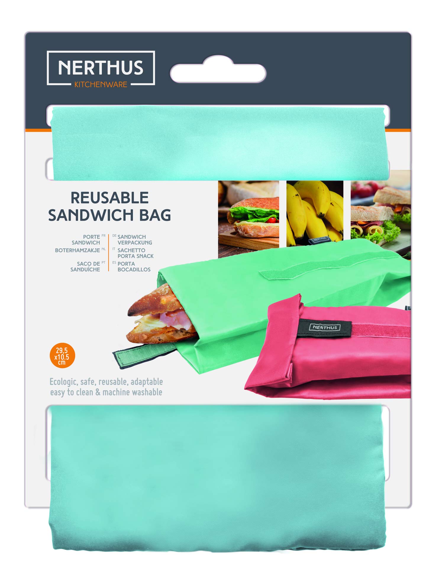 Porta Bocadillo Bolsa Isotérmica Para Sandwich Reutilizable