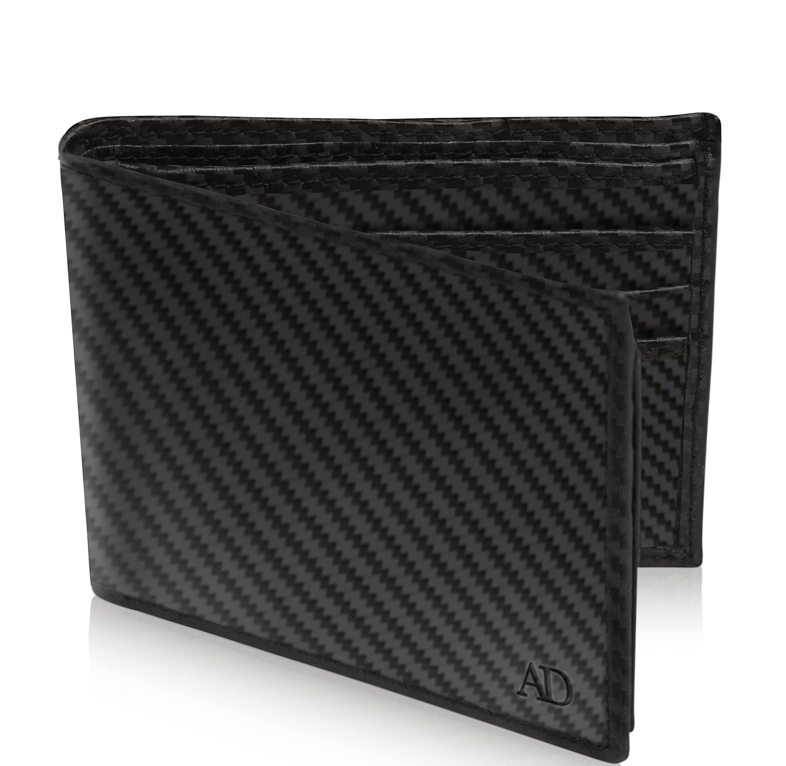 Access Denied Slim Leather Bifold Wallets For Men - Minimalist Mens Wallet RFID Blocking Card Holder With ID Window Box Gifts For Men | Slim, Bifold,