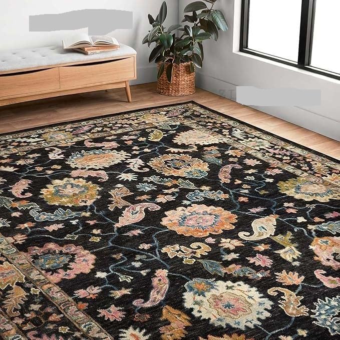 Regal Carpet Premium Handmade Wool Area Rug for Living Room, Bedr...