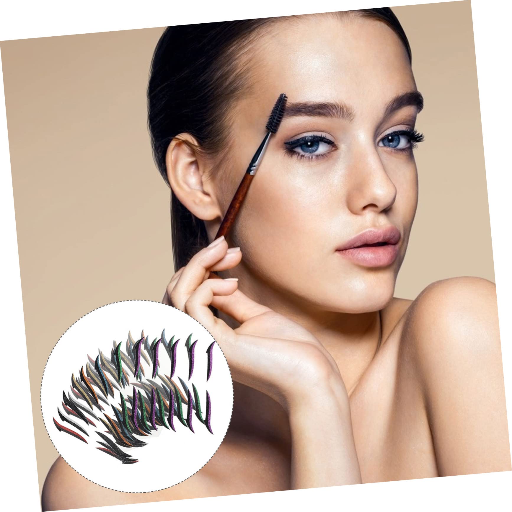 Healvian 200paires Autocollants De Maquillage Pour Yeux De Strips Double Eyelid Éléments De Mode Pour Halloween Soirées Cosplay Et Autres Occasions