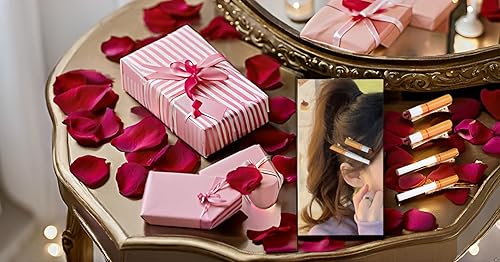 Miniatura 7 de Pinzas para el pelo de cigarrillos únicas para mujer, accesorios de metal para el cabello, accesorios de cosplay, clips de estrellas, clips de