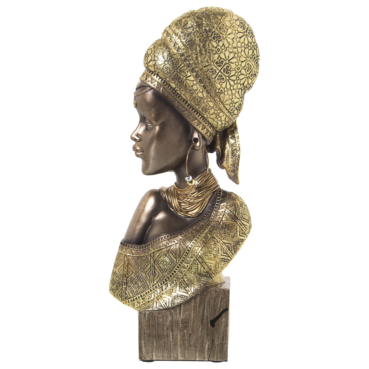 Statue africaine or et résine : un voyage culturel au cœur de votre maison