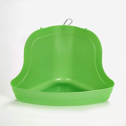 Miniatura 2 de Kaytee Bandeja de arena alta de esquina con cierre rápido, surtido de 13.5 pulgadas x 8 pulgadas x 8.75 pulgadas