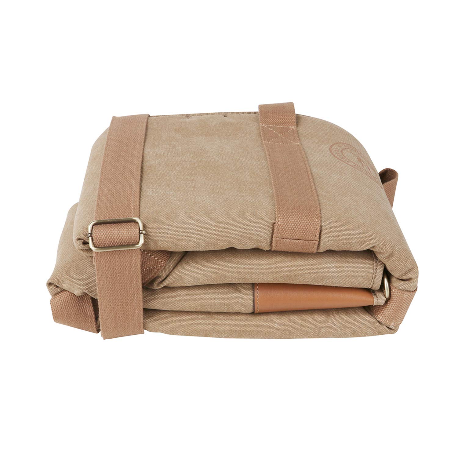 TOURBON Caza 16 oz lona cuero Trim suave acolchado pistola bolsa Scoped Rifle Slip Case - 52 pulgadas