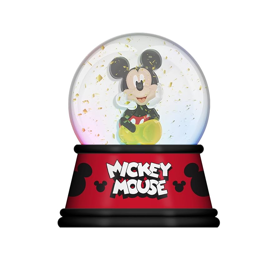 Amazon.com: Silver Buffalo Disney Mickey Mouse Light Up Snow
