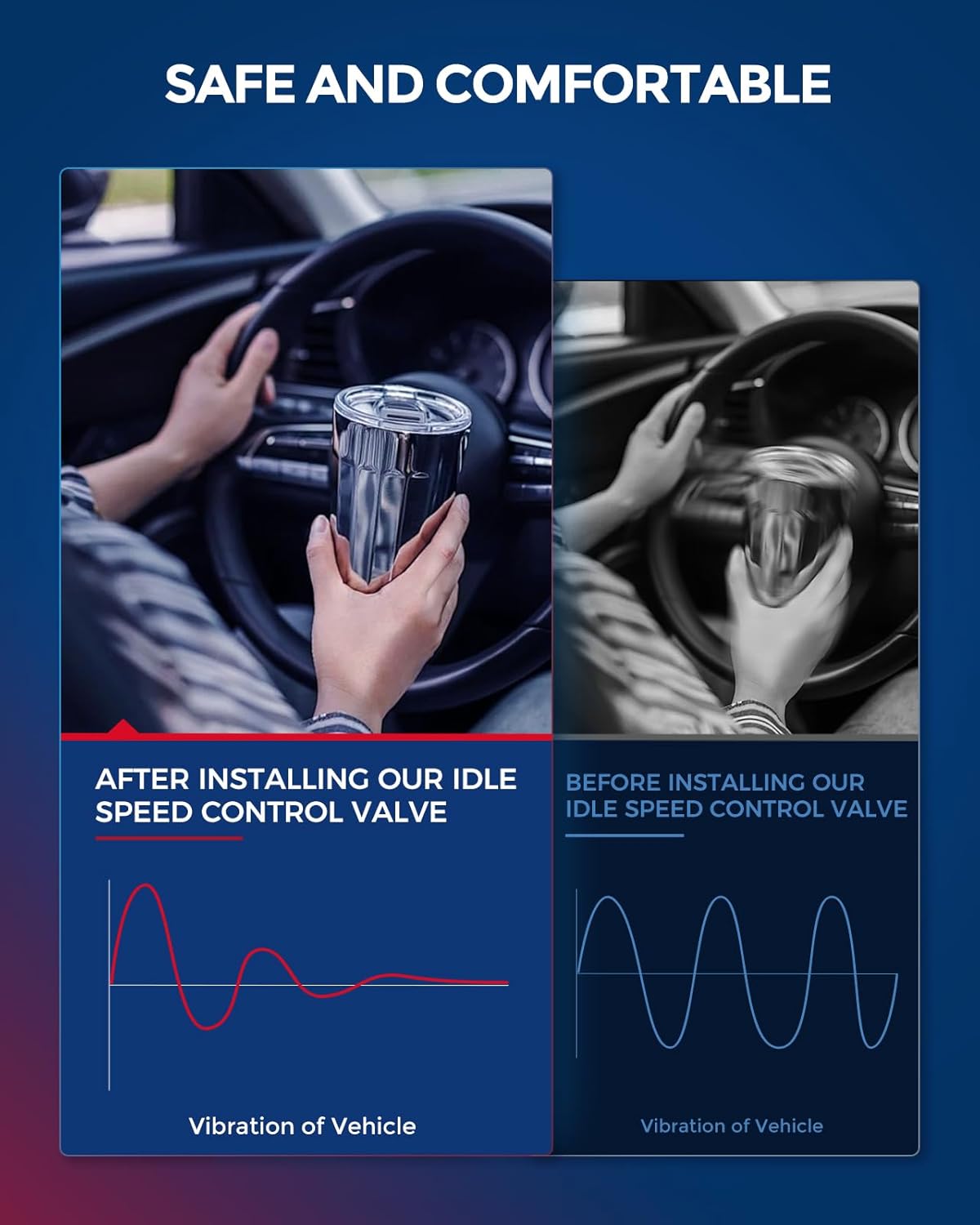 KAX Idle Air Control Valve AC485,Compatible with Hyundai Elan tra 2003-2009, Kia Spectra 2004-2009, Sport age 2005-2010 2.0L, Tucson 2005-2009, Spectra5 2005-2009, Tiburon 2004-2008