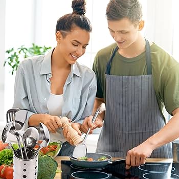 新品同様！ROSLE　スパゲティスプーン、レードル、フライ返し Amazon | キッチンツールセット 調理器具 製菓器具 ツール11点