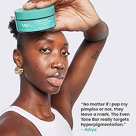 Urban Skin Rx Even Tone Cleansing Bar | 3-in-1 Multitasking Treatment Daily Cleanser, Exfoliator, & Mask | Targets Uneven Skin & Improves the Appearance of Dark Spots | Includes Applicator | 2.0 Oz