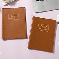 Vista 9 de Agenda y agenda de citas 2026-2027 – Agenda diaria grande por hora 2026-2027, julio 2026 a junio 2027, 8.5 x 11 pulgadas, agenda de citas