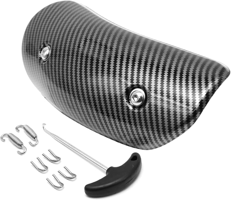 Proteção térmica do escapamento para silenciador ZSDTRP em aço inoxidável – Modelo C